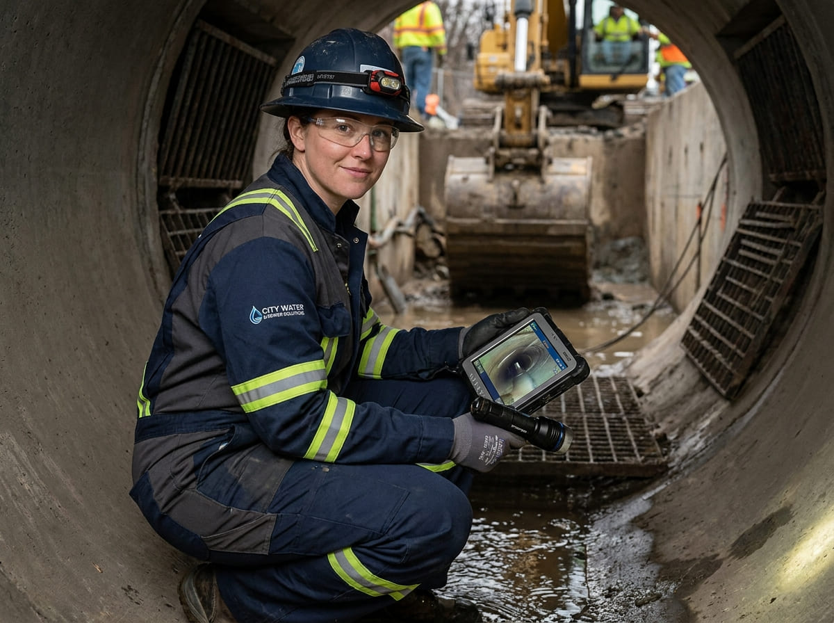Sewer Line Inspection & Replacement in Austin